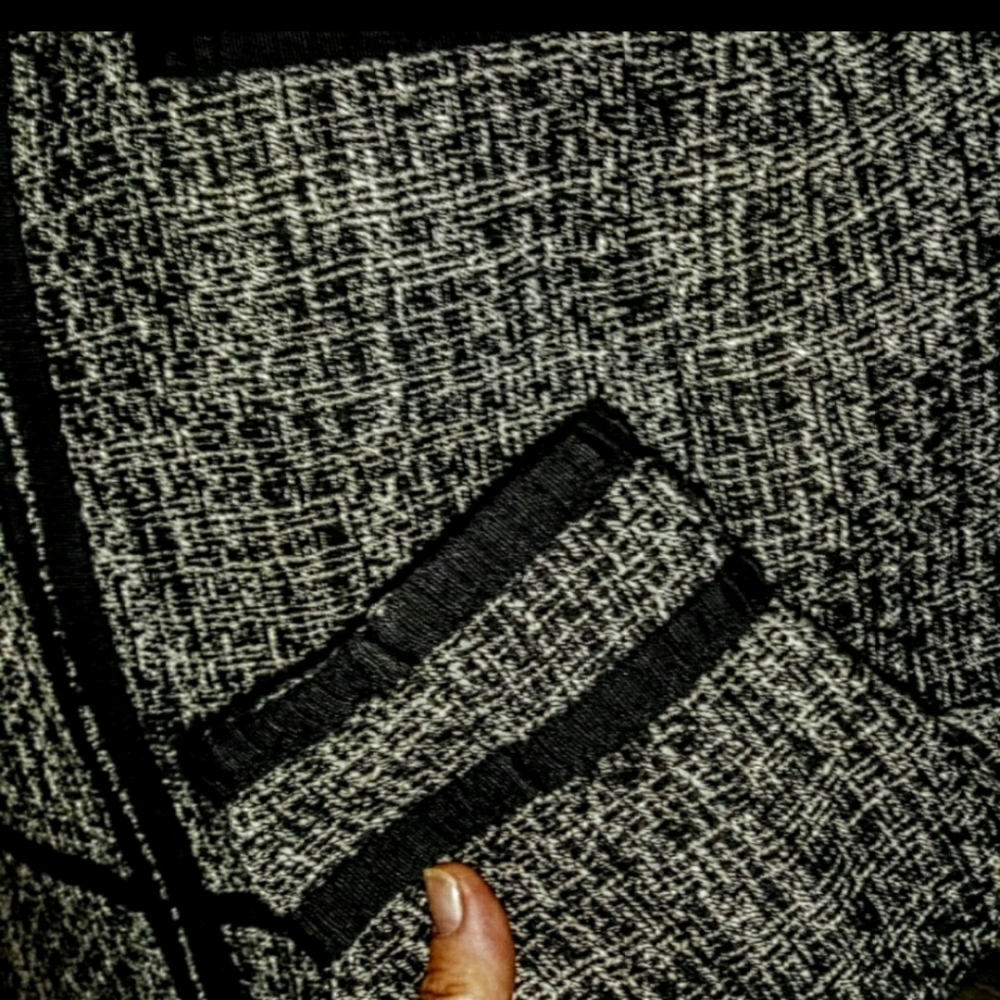 Jones New York Tweed Suit Jacket Coat Size 10 EUC - Picture 10 of 13